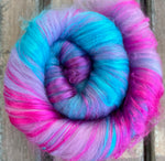 Purple Confetti Fibre Batt