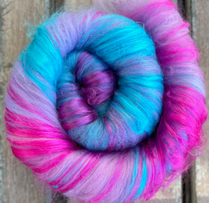 Purple Confetti Fibre Batt