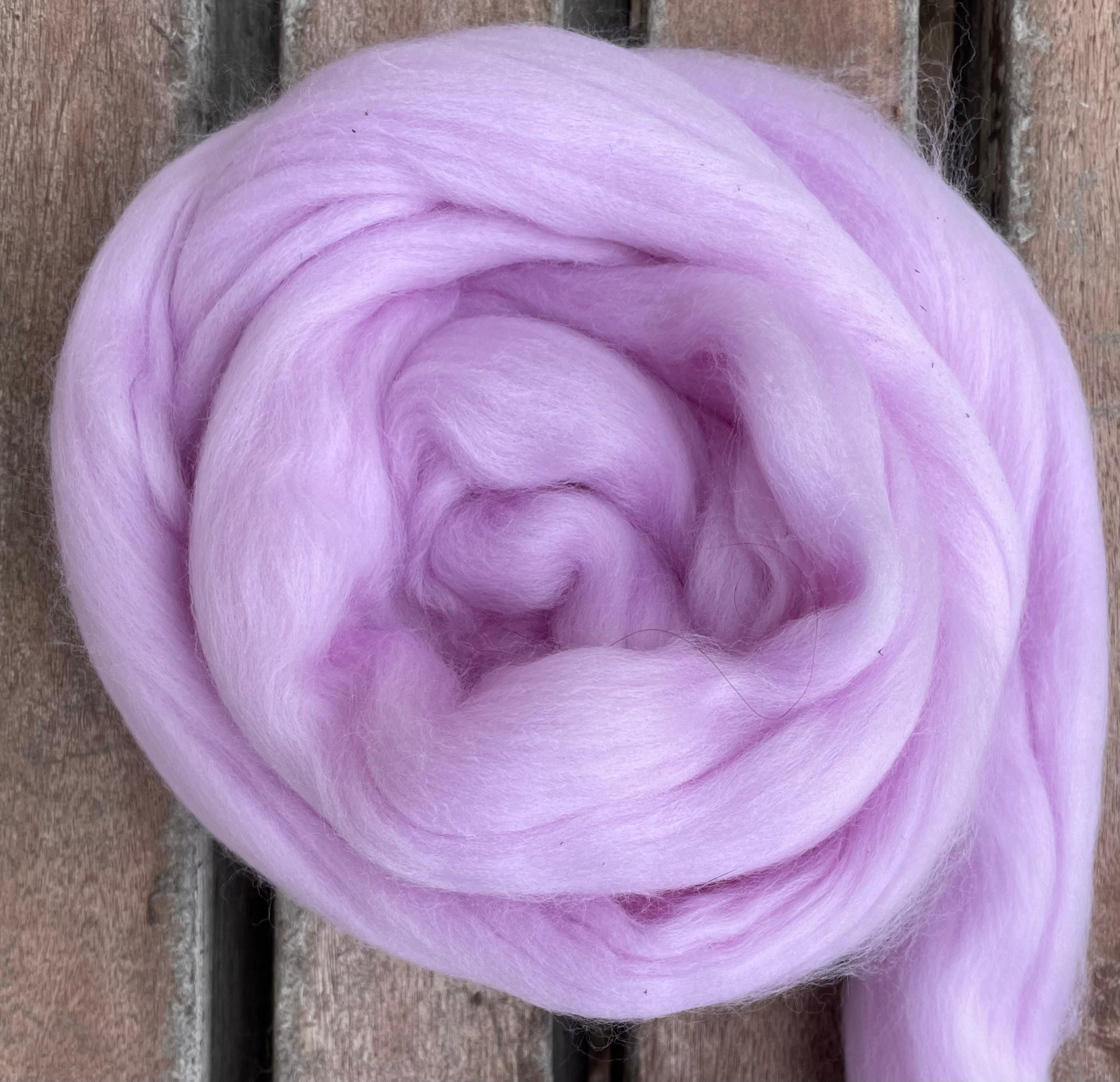 Merino Fibre, Dyed Purples, extra fine