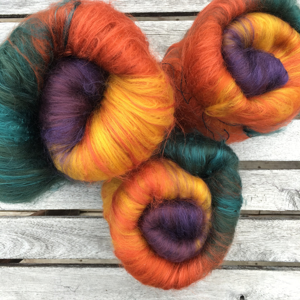 Carnival Rainbow Fibre Batt