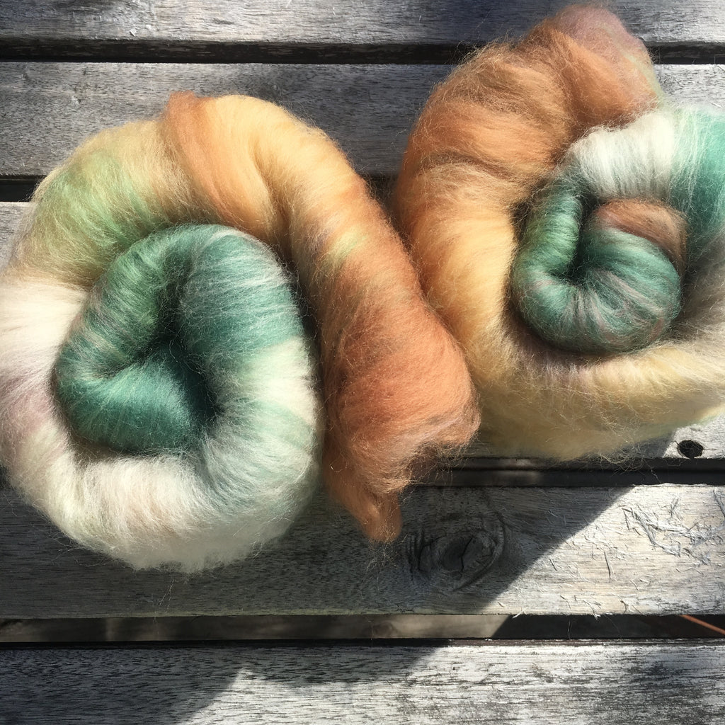 Boreal Forest, Watercolour Fibre Batt