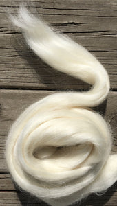 Argentine Mohair, Natural White